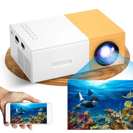 Mini Portable Projector — 1080p Movie Projector