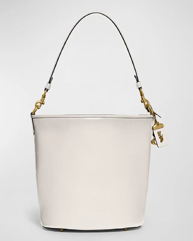 Coach backpacks with a hidden back pocket for securityDakota Glove-Tanned Leather Bucket Bag