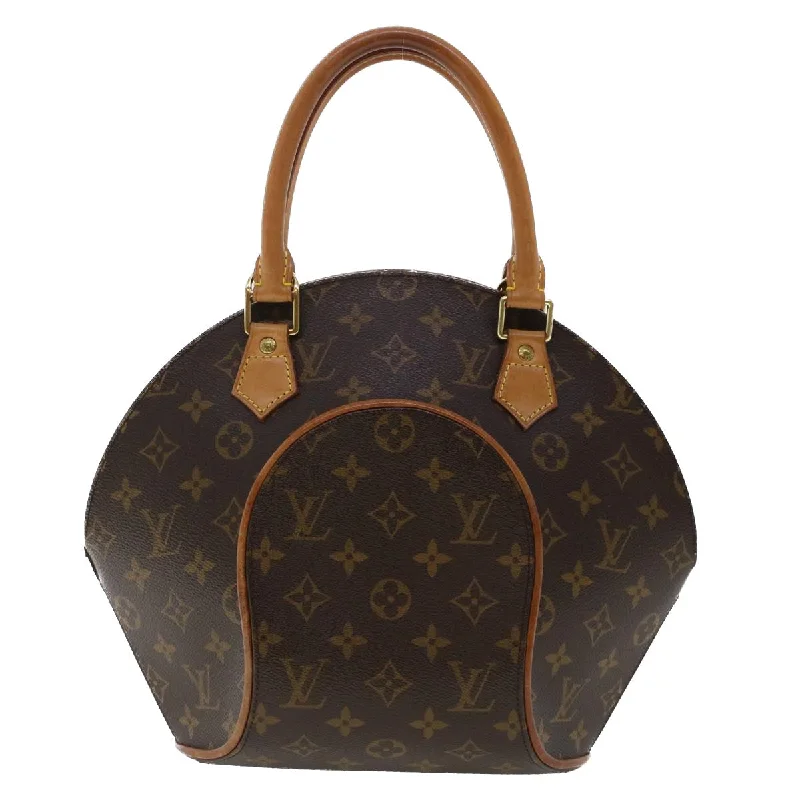 Ladies Louis Vuitton Capucines bags with a detachable shoulder strapLOUIS VUITTON Monogram Ellipse PM Hand Bag M51127 LV Auth ep971