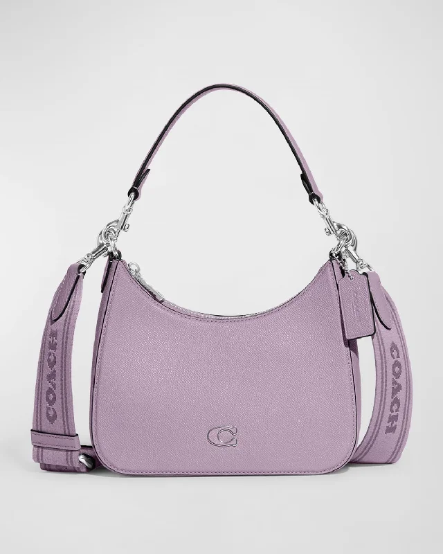 Coach bags with a patent - leather finish for a shiny and sophisticated appearanceZip Leather Crossbody Bag