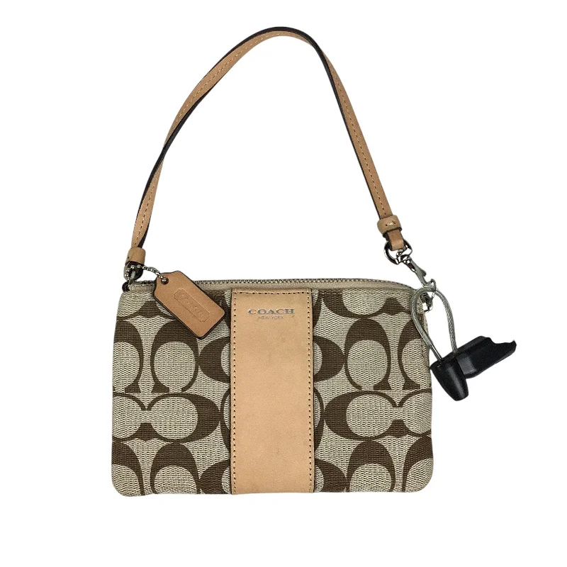 Coach backpacks with a sleek, modern design for a stylish lookWristlet By Coach, Size: Small