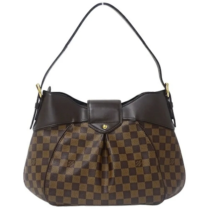 Louis Vuitton tote bags with a spacious interior and multiple pocketsLOUIS VUITTON Bag Damier Women's Shoulder Sistina MM N41541 Brown