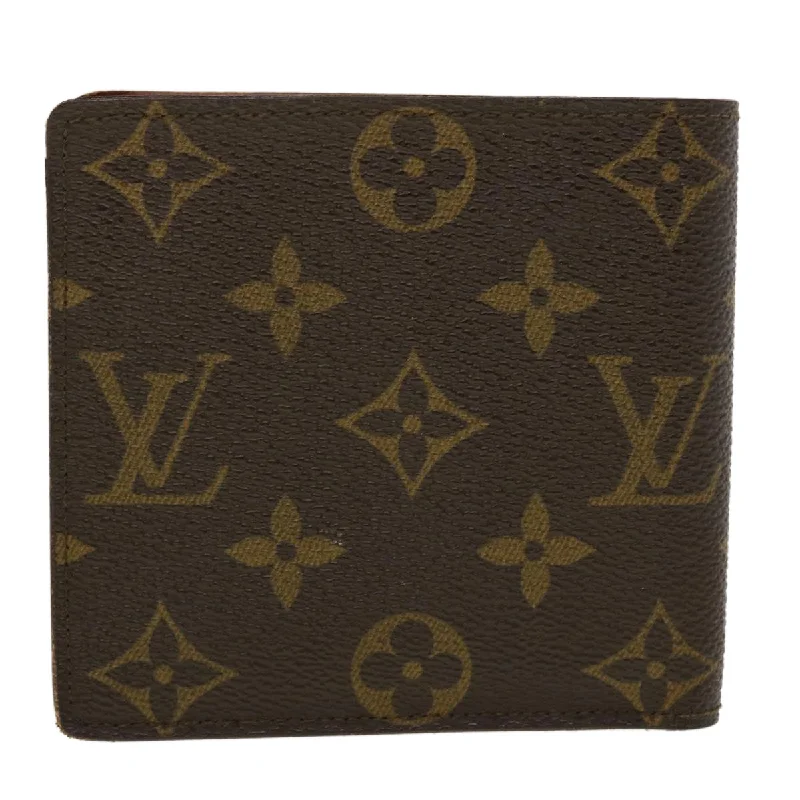 Louis Vuitton backpacks with a sleek, minimalist design for styleLOUIS VUITTON Monogram Portefeuille Marco Bifold Wallet M61675 LV  44199