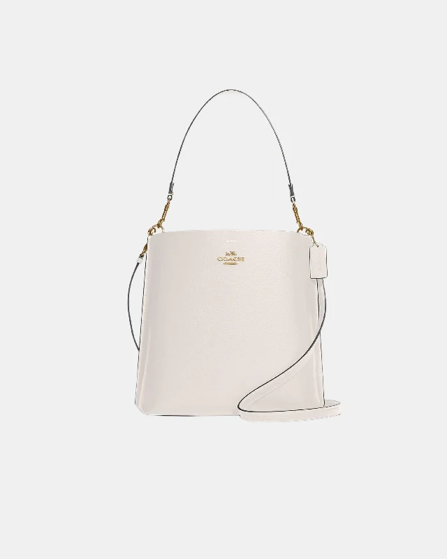 Ladies Coach Rogue bags with a star - shaped charm for a playful touchCoach Mollie Bucket Bag