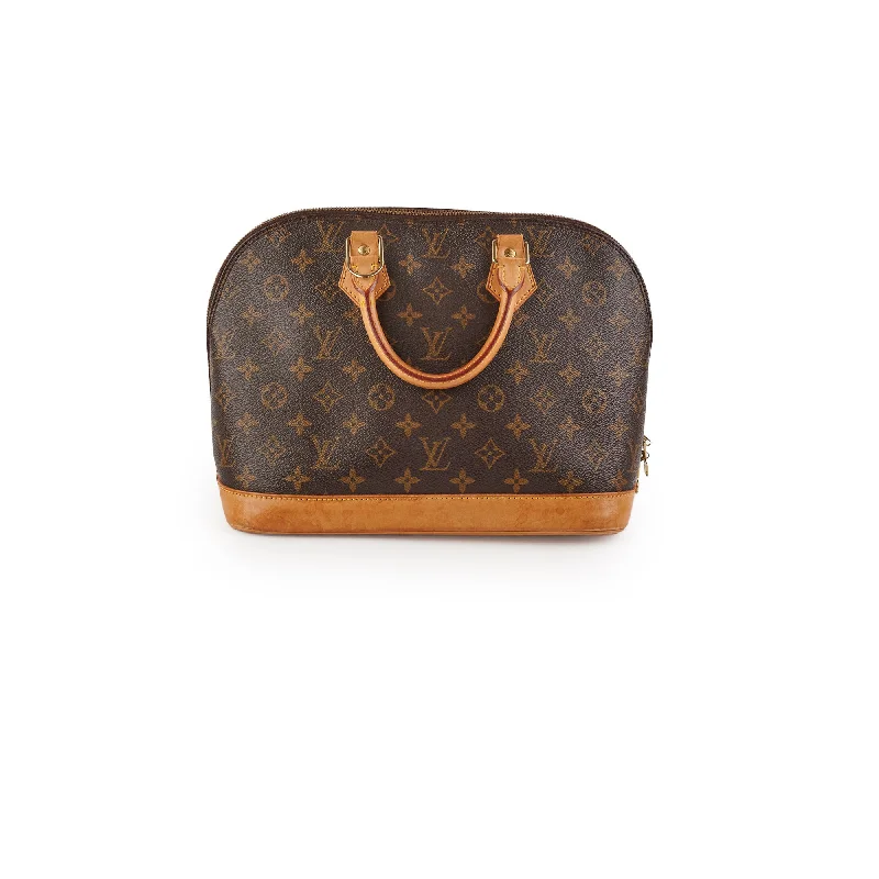 Louis Vuitton backpacks with a multi - pocket organization for functionalityLouis Vuitton Alma PM Monogram