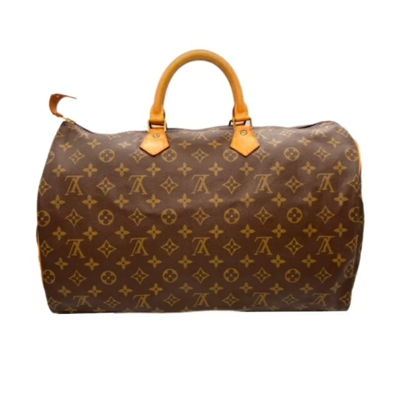 Ladies Louis Vuitton shoulder bags with a single - handle silhouetteLOUIS VUITTONLOUISVUITTON  Speedy 40 Monogram Bag Boston Handbag Brown M41522 MB1921