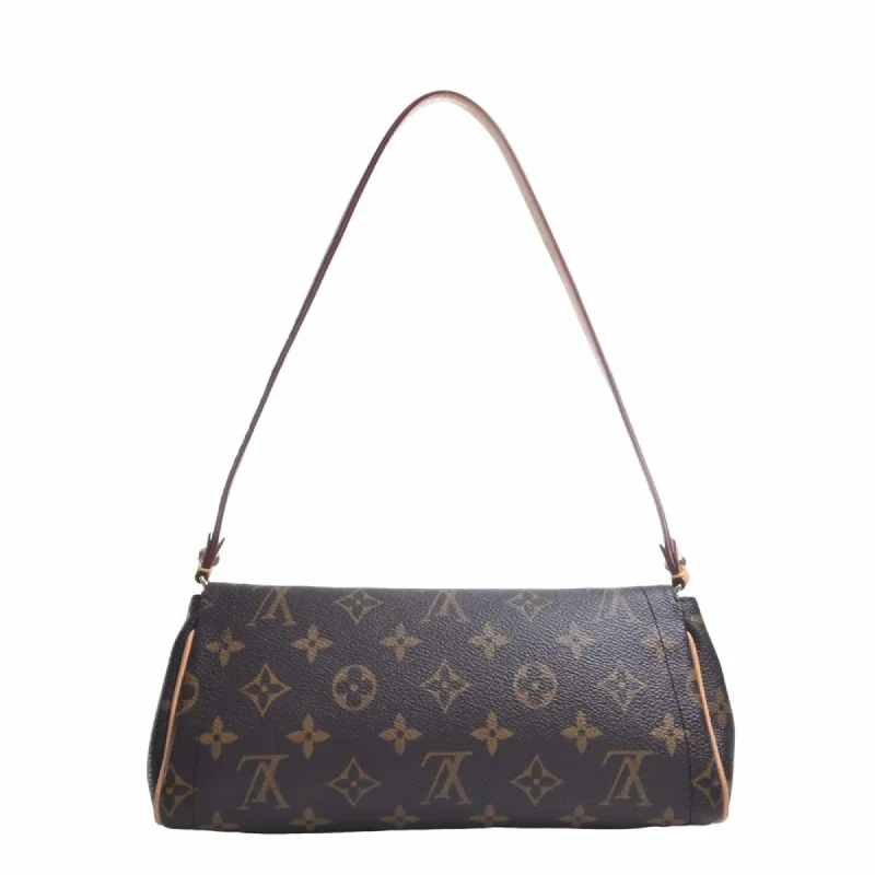 Louis Vuitton handbags with a metal - framed clasp for durabilityLOUIS VUITTON Monogram Pochette Beverly Shoulder Bag M40122 Brown Women's