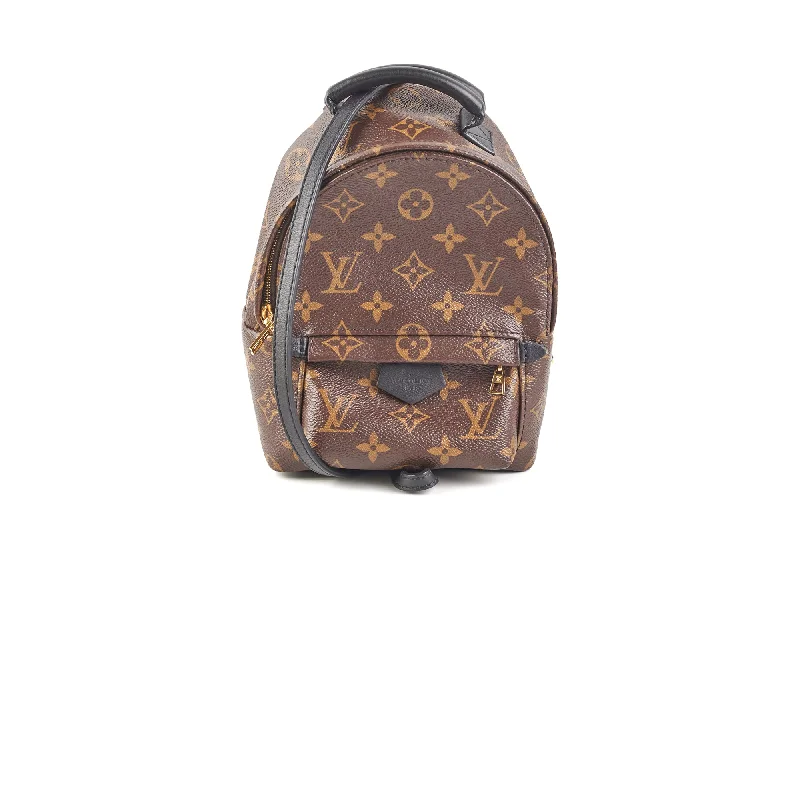 Louis Vuitton Alma bags featuring the signature top - handle designLouis Vuitton Mini Palm Springs Monogram