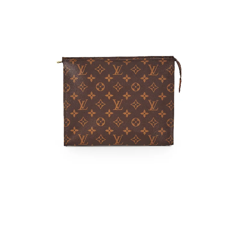 Louis Vuitton bags with a zip - around closure for enhanced securityLouis Vuitton Toiletry Monogram Pouch