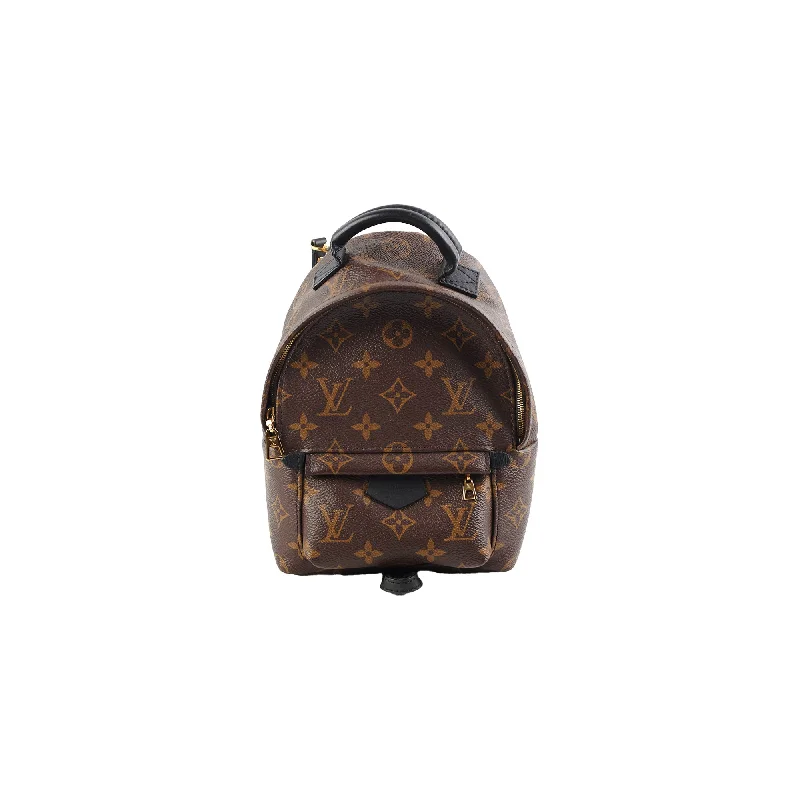 Louis Vuitton tote bags with a double - handle and shoulder - strap optionLouis Vuitton Palm Springs Mini Monogram Backpack