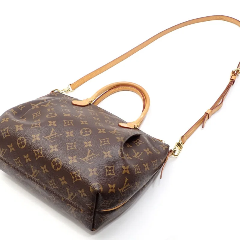 Ladies Louis Vuitton shoulder bags with a single - handle silhouetteLOUIS VUITTON Handbag Monogram Turen PM Women's M48813 Shoulder