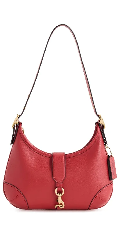 Ladies Coach handbags with a detachable wallet insert for added convenienceHamptons Hobo Bag B4/Ruby One Size