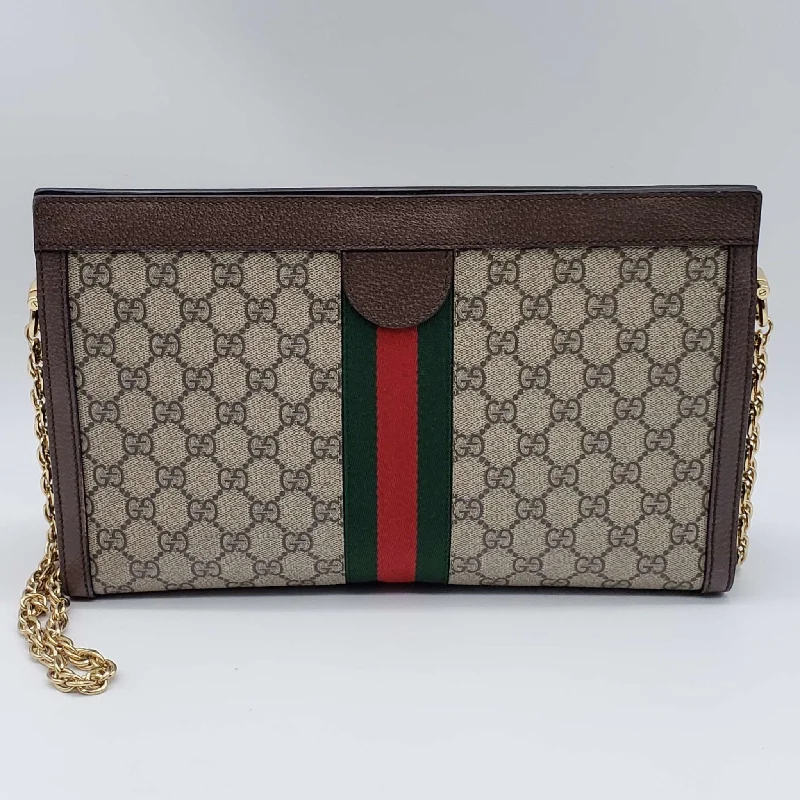 Ladies Gucci Dionysus bags with a chain - link shoulder strapGucci GG Ophidia Large Shoulder Bag and Clutch Bag