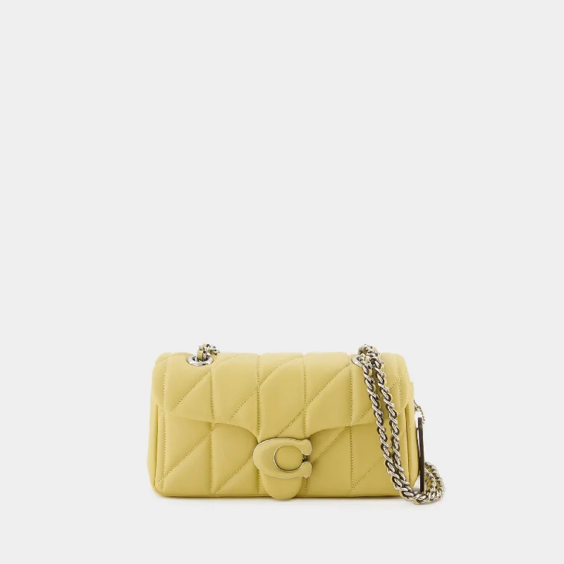 Coach Borough bags with a contrast - stitched handle for a unique lookTabby 20 Crossbody - Coach - Leather - Yellow