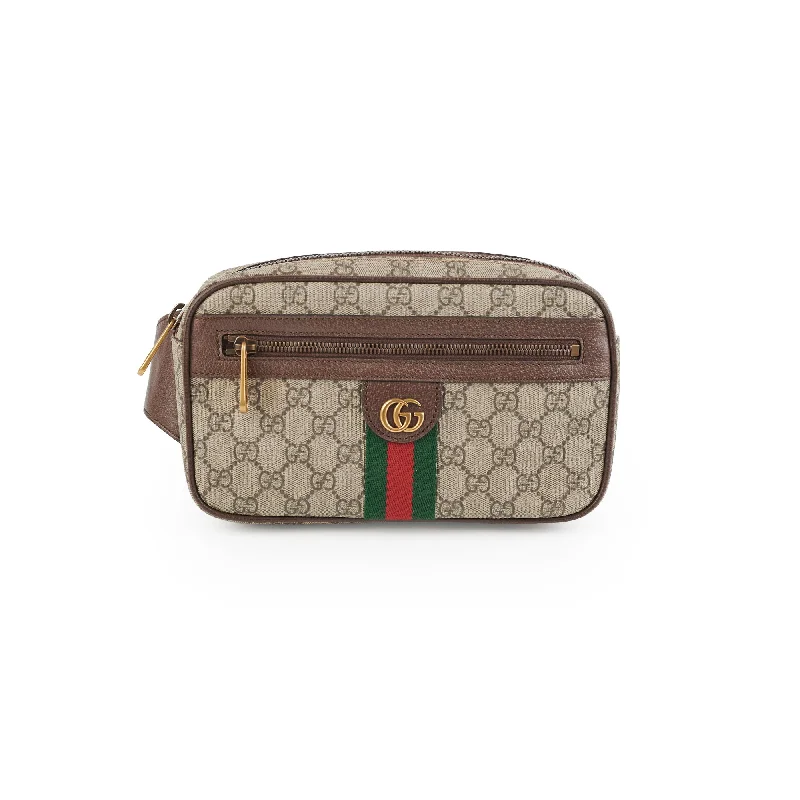 Ladies Gucci shoulder bags with a magnetic - closure flapGucci Ophidia Belt Bag