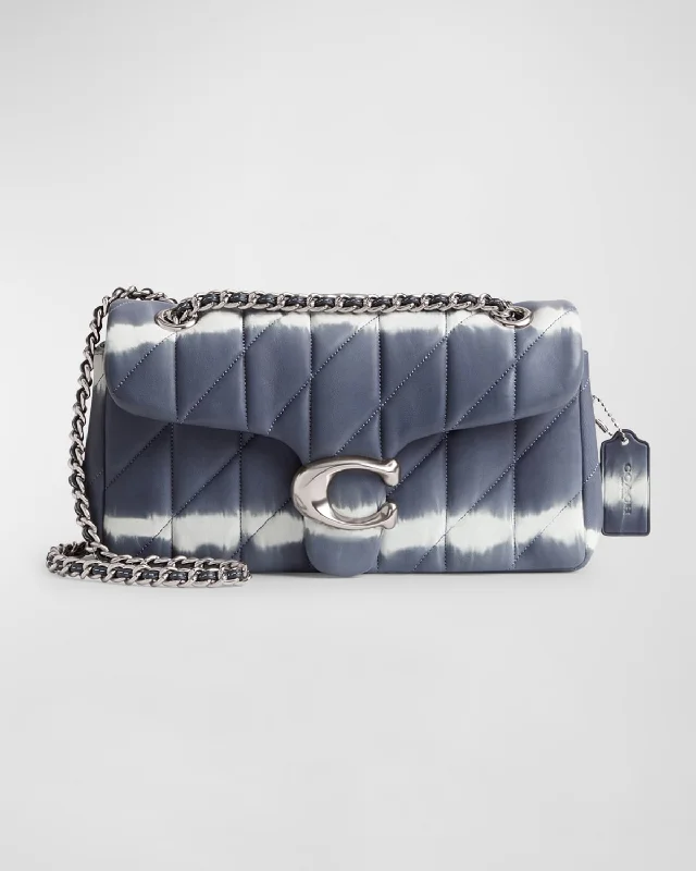 Coach Borough bags with a structured silhouette and a magnetic - snap closureTabby 26 Tie-Dye Quilted Shoulder Bag