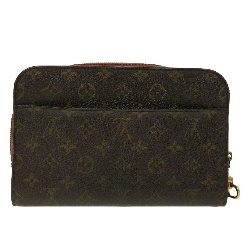 Louis Vuitton Twist bags with a contrast - colored interior for visual interestLOUIS VUITTON Monogram Orsay Clutch Bag M51790 LV  45131