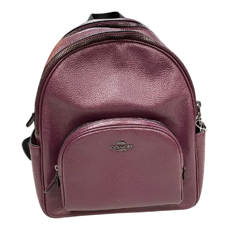 Coach Tabby bags with a classic turnlock closure for a timeless styleBackpack Designer By Coach, Size: Large