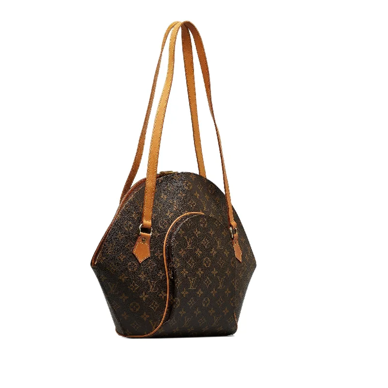 Ladies Louis Vuitton shoulder bags with a magnetic - closure flap for easeLOUIS VUITTON Monogram Ellipse GM Handbag