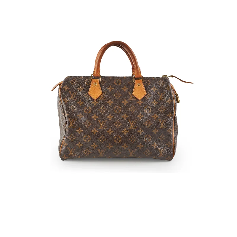 Louis Vuitton backpacks with a hidden back pocket for securityLouis Vuitton Speedy 30 Monogram