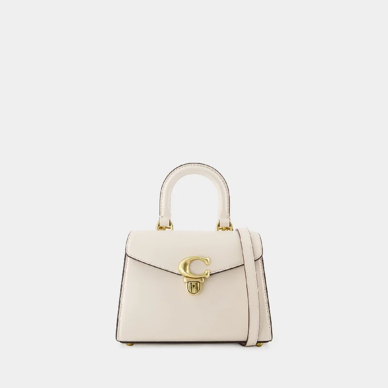 Coach Dempsey bags with a leather - wrapped drawstring for a luxurious feelSammy Top Handle 21 Bag - Coach - Leather - White