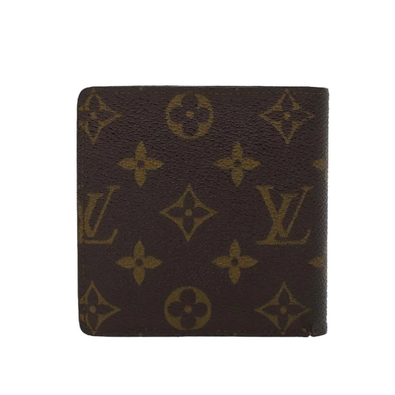 Louis Vuitton backpacks with a padded laptop compartment for travelLOUIS VUITTON Monogram Portefeuille Marco Bifold Wallet M61675 LV  44080