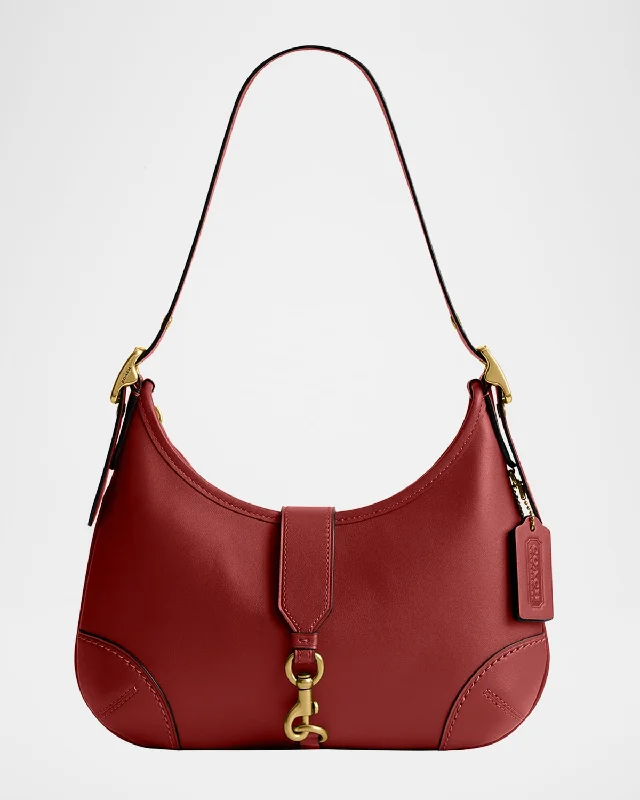 Coach Dempsey bags with a leather - wrapped drawstring for a luxurious feelThe Originals Hamptons Leather Hobo Bag