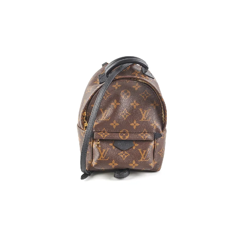 Louis Vuitton backpacks with a padded laptop compartment for travelLouis Vuitton Palm Springs Mini Monogram