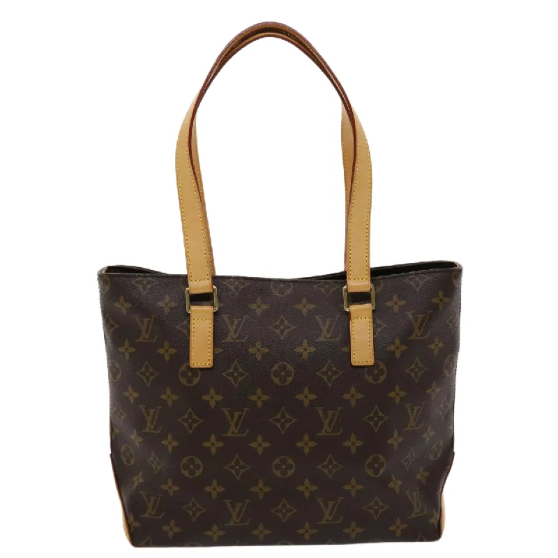 Louis Vuitton backpacks with a hidden back pocket for securityLOUIS VUITTON Monogram Cabas Piano Tote Bag M51148 LV Auth 47419