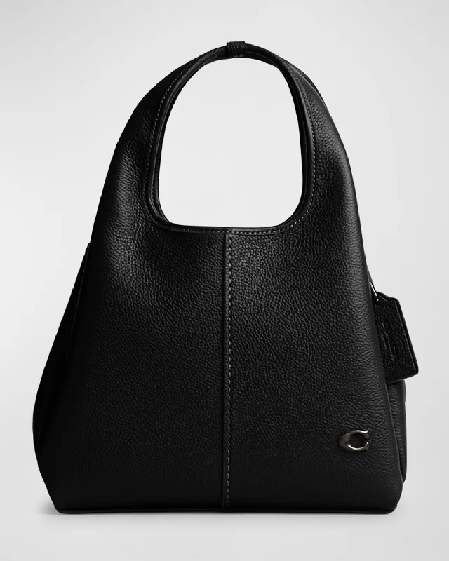 Coach bags with a front - zip pocket for small items like keys and cardsLana 23 Pebbled Leather Shoulder Bag