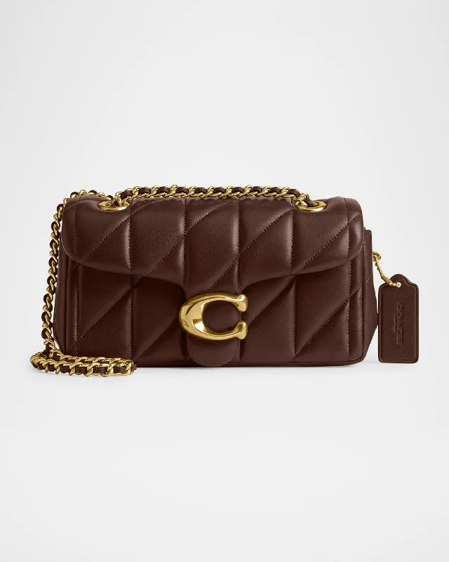 Coach bags with a front - flap pocket and a turnlock for a classic aestheticTabby Quilted Leather Shoulder Bag