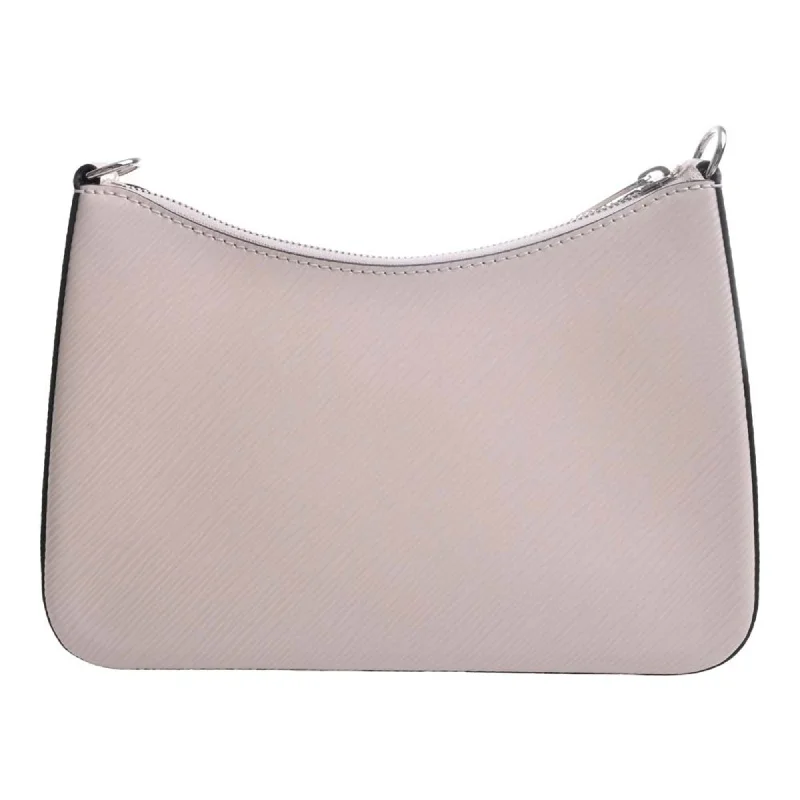 Louis Vuitton Twist bags with a crystal - embellished LV - turnlockLOUIS VUITTON Epi Marel Handbag M80688 Ivory Women's