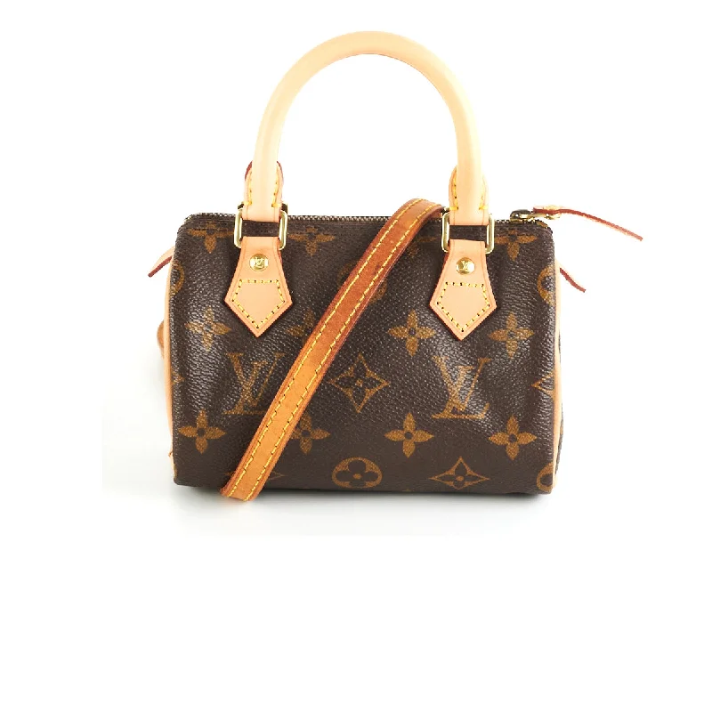 Louis Vuitton Twist bags with a crystal - embellished LV - turnlockLouis Vuitton Speedy Mini HL Monogram