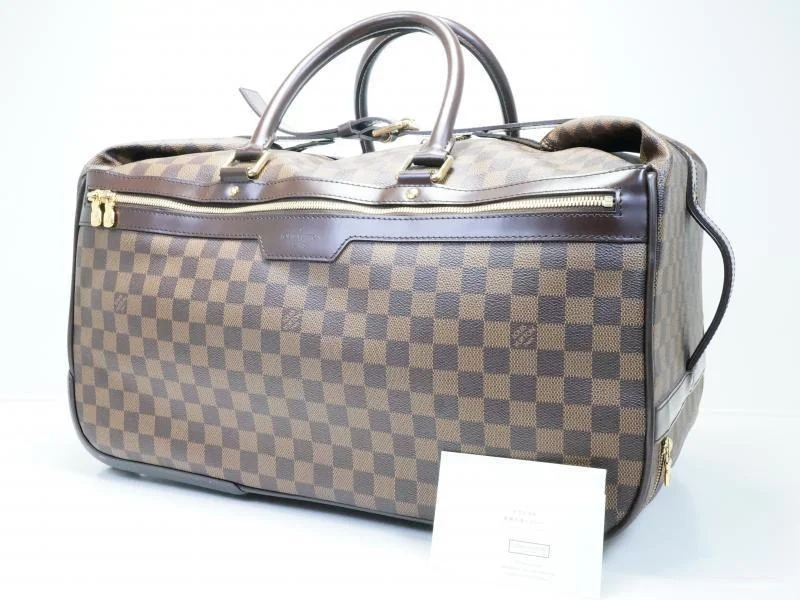 Louis Vuitton Alma bags with a monogram - embossed leather surfaceAuthentic Pre-owned Louis Vuitton Dammier Eole 50 Duffle Bag 3-way Trolley Bag N23205 180867