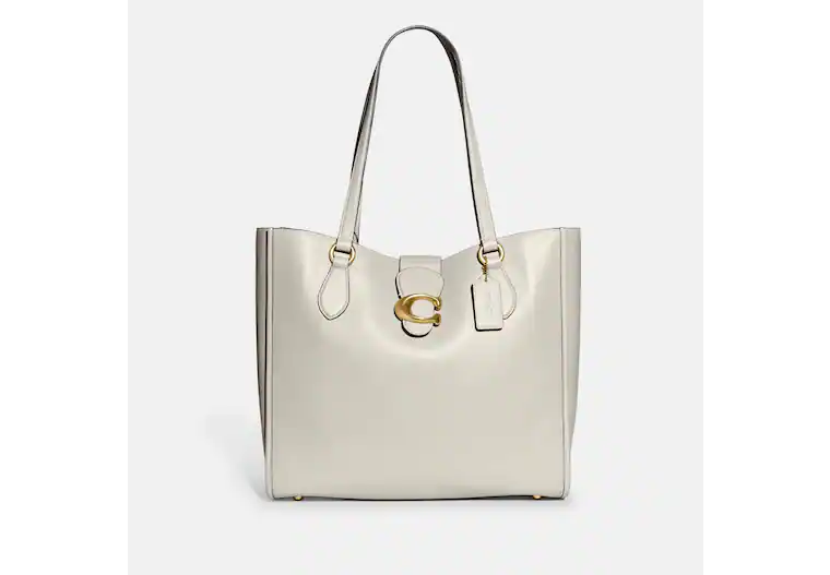 Coach bags with a front - zip pocket for small items like keys and cardsCoach Theo Tote