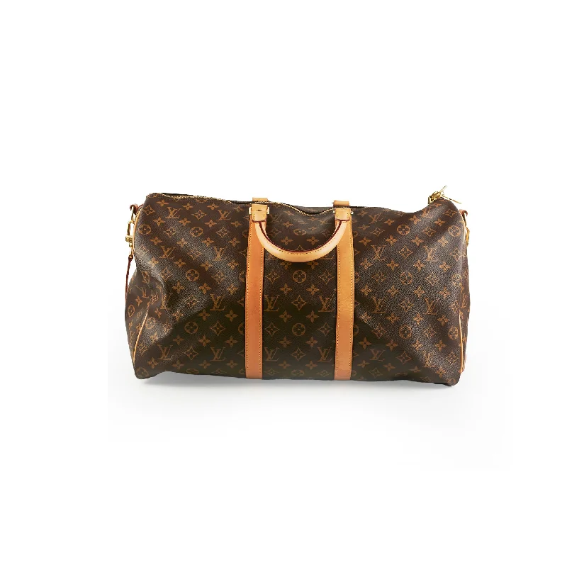 Louis Vuitton Alma bags featuring the signature top - handle designLouis Vuitton Monogram Keepall 50