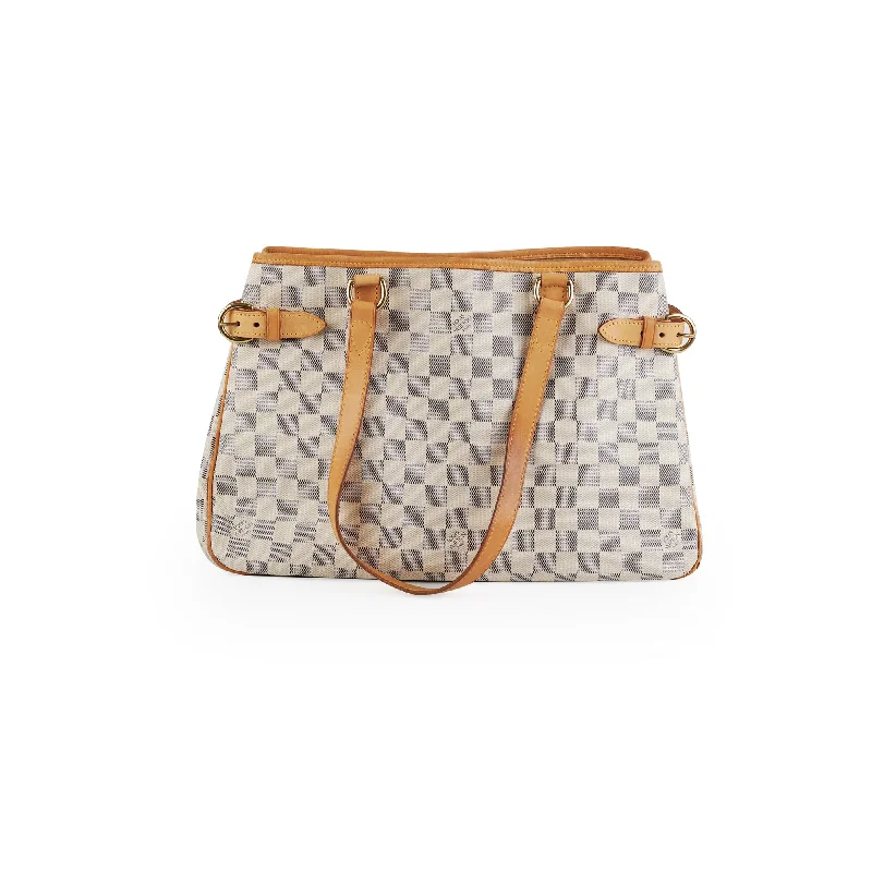 Louis Vuitton backpacks with a multi - pocket organization for functionalityLouis Vuitton Batignolles Tote Damier Azur