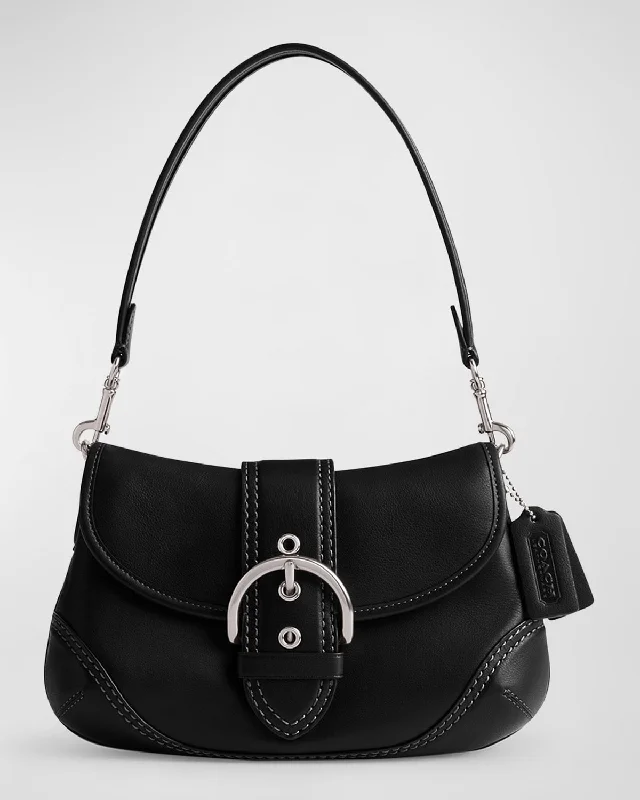 Coach crossbody bags with a detachable coin purse for added functionalitySoho Regenerative Leather Shoulder Bag