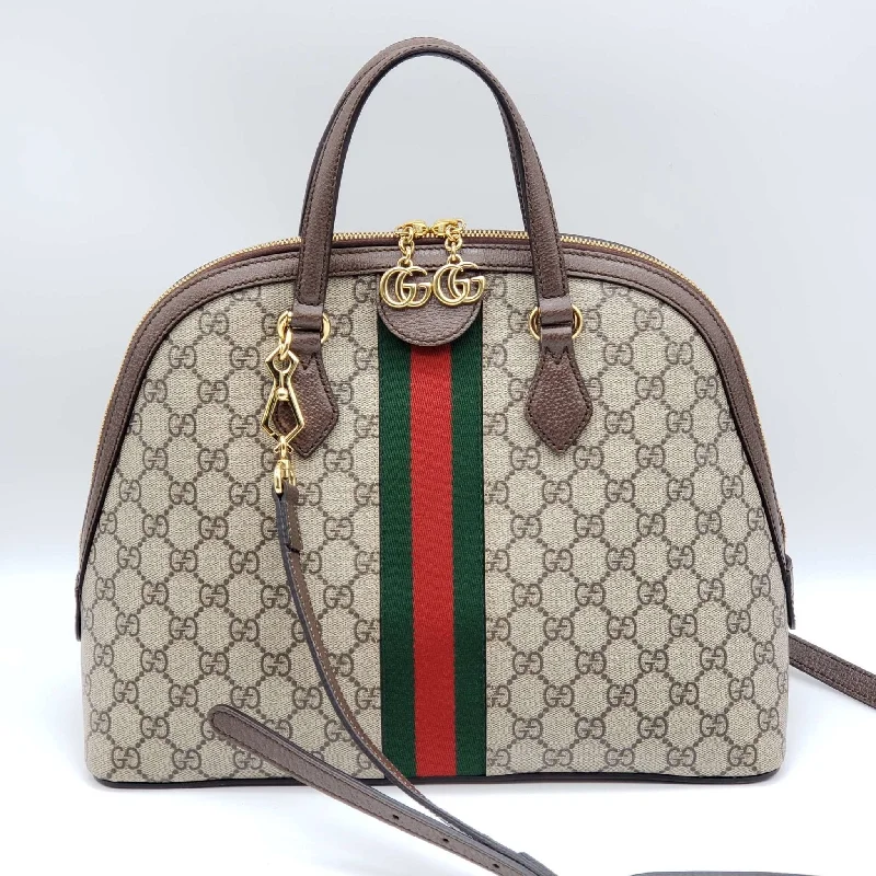 Women Gucci crossbody bags with a keychain holderGucci GG Ophidia Handbag and Shoulder Bag