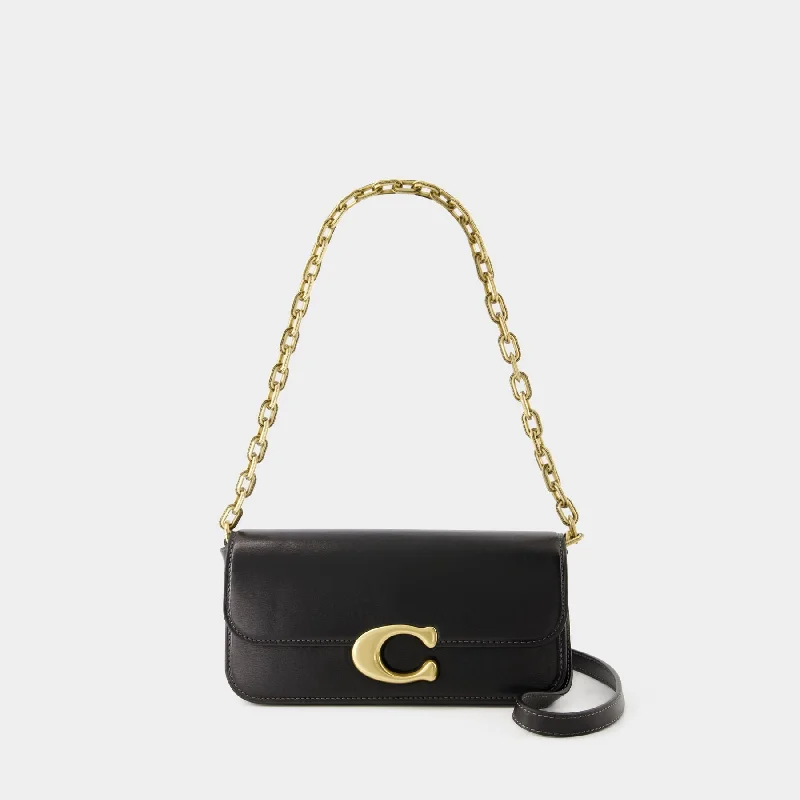 Coach tote bags with a spacious interior and multiple compartments for organizationIdol 23 Crossbody - Coach - Leather - Black