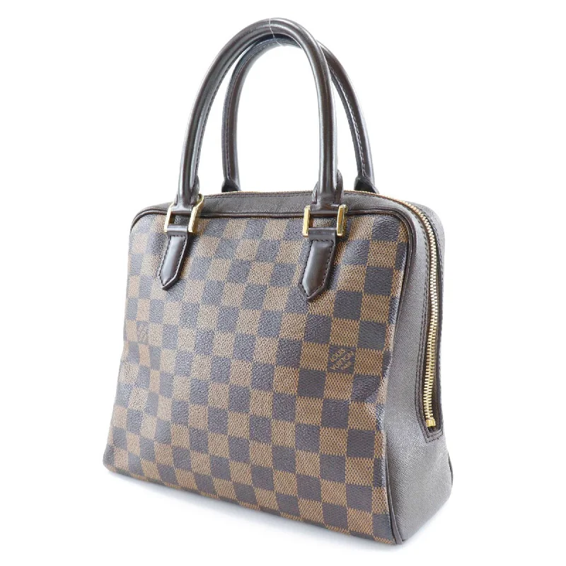 Louis Vuitton Alma bags with a detachable shoulder strap for versatilityLOUIS VUITTON Brera Handbag N51150 Damier Canvas Brown VI0094 Women's