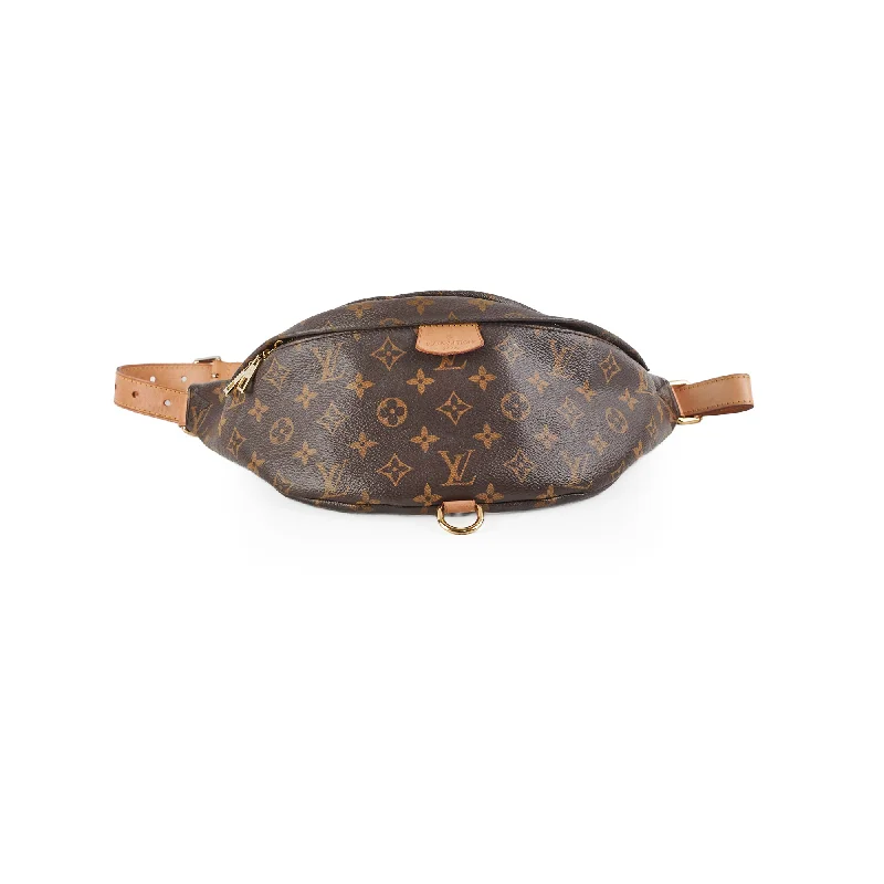 Louis Vuitton tote bags with a double - handle and shoulder - strap optionLouis Vuitton Bum Bag MM Monogram