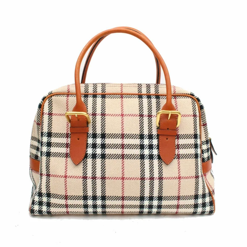 Affordable Replica - Looking Burberry BagsBrand Inspired Burberry Hand Bag Beige Canvas (SHC1-14313)