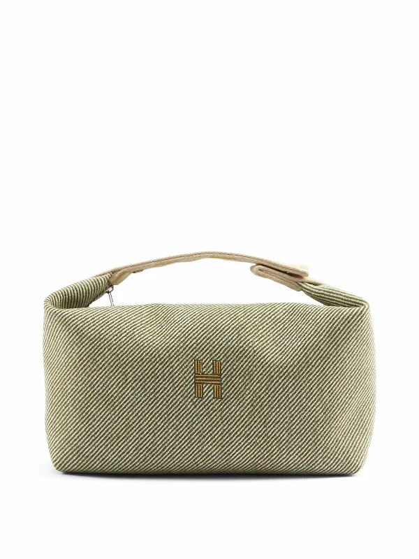 Oversized Hermes Bags for a Fashion - Forward and Practical StatementHERMÈS BRIDE-A-BRAC LARGE TRAVEL CASE Vert Foret